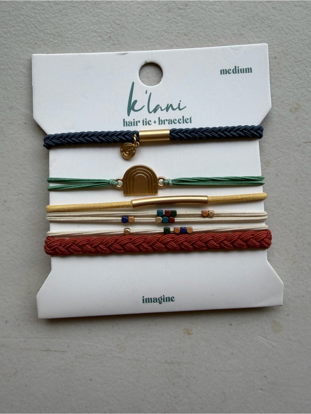 K'lani Imagine Hair Tie Bracelet Set
